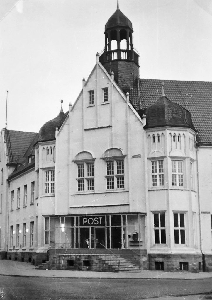Alte Post Neuer Eingang 1962. Quelle: Stadtarchiv Einbeck / Fotograf unbekannt